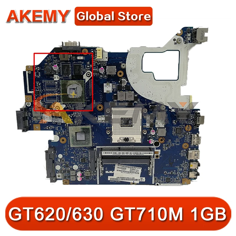 

For Acer E1-531 V3-531 E1-571 V3-571G Laptop motherboard Q5WVH LA-7912P MB With HM77 GT620/630 GT710M 1GB GPU 100% Fully Tested