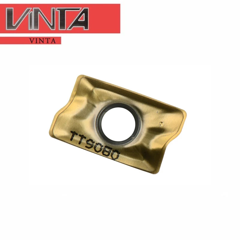 

10pcs CNC Milling Cutter Milling Insert Milling Blande APKT 1705 PER-M/-EM TT6080 TT7080 TT7800 TT9080