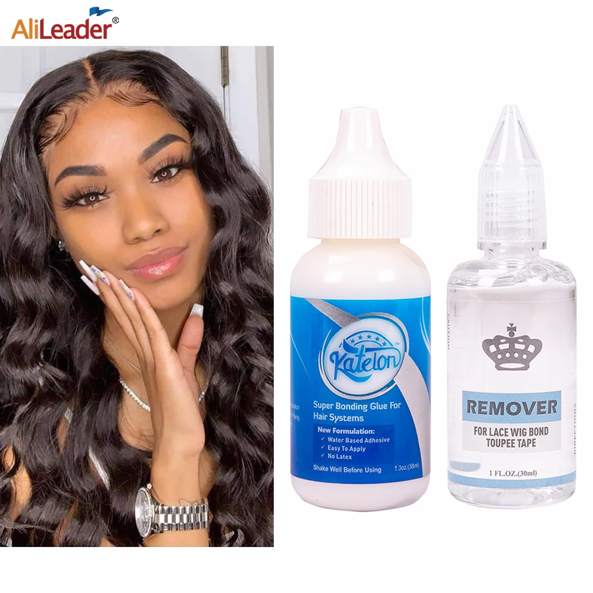 

Супер кружевной клей для париков, склеивание волос, клей 38 мл с приспособлением для удаления клея, гель для париков Got2B, клей для париков, вод...