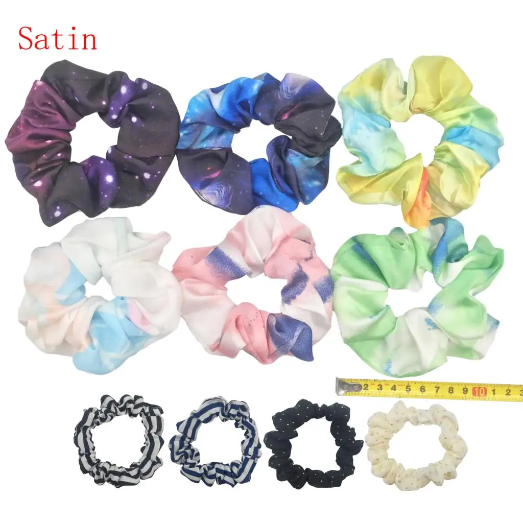 Бархатные эластичные резинки для волос 10/6 шт./лот без складок девочек