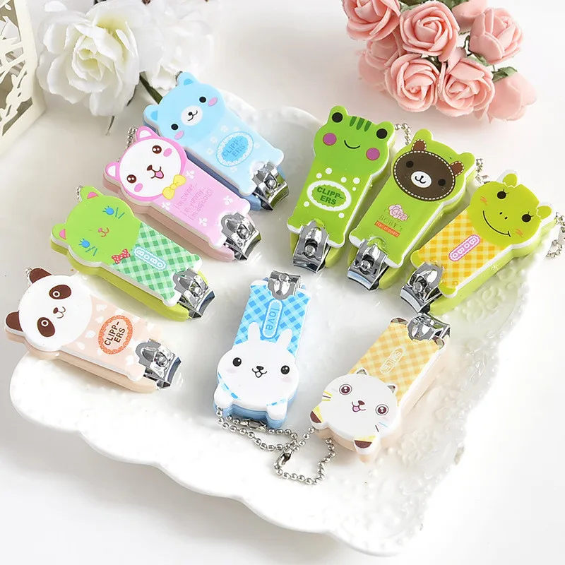 Мультяшные кусачки для ногтей 1 шт. милые многофункциональные ножницы в виде