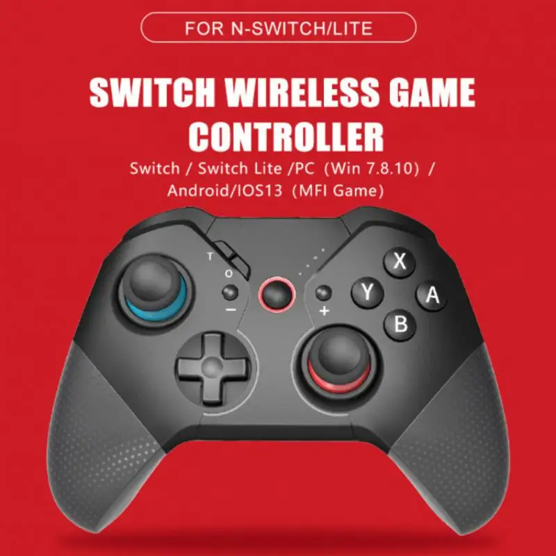

Геймпад для Switch Handle/PC Game Pro, контроллер, совместимый с Bluetooth, многофункциональная беспроводная Вибрация с NFC
