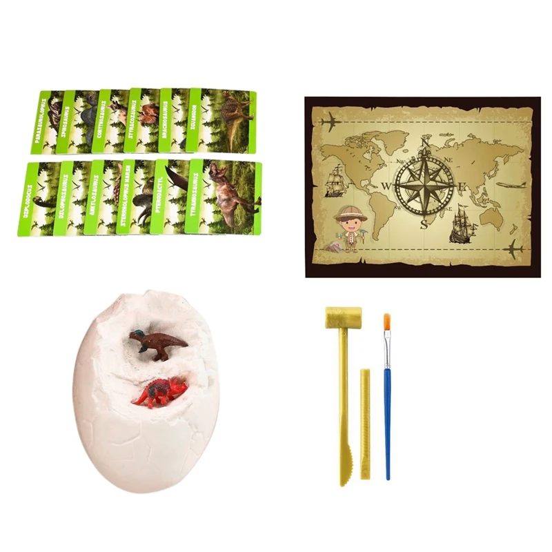 

Набор для раскопок в виде динозавра, 12 динозавров