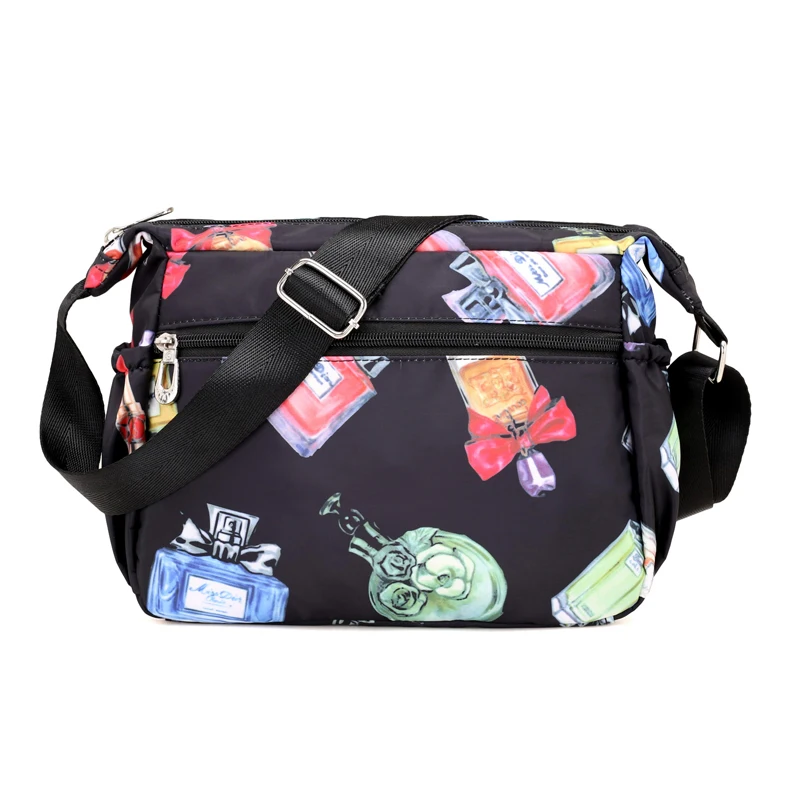 Модные новые сумки женские через плечо Летний стиль цветочные водонепроницаемые