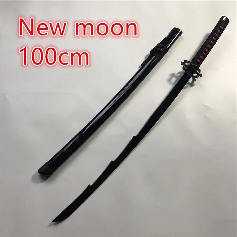 

cosplay none moon 100cm Aizen Sousuke Bleach Kurosaki ichigo sword Ichimaru Gin Sword Role cosplay Bleach Wood Sword Weapon