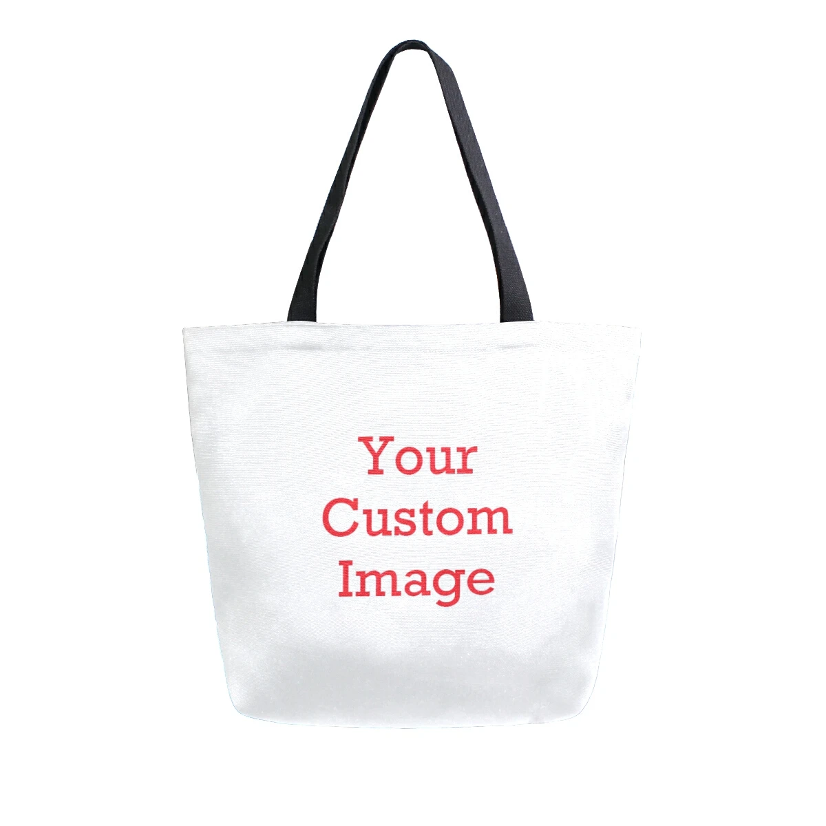 

Large Shopping Bag Grocery Handbag Bolsas de tela Tote Bolsa Shoulder Bag Jute Tote Fabric Custom Pattern