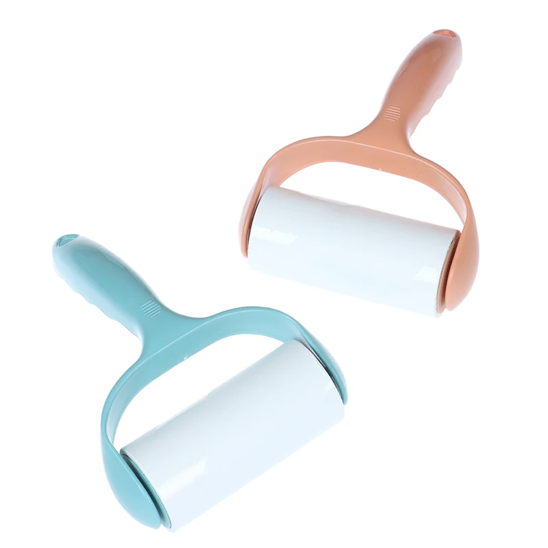 

1pcs Clothes Pet Hair Fabric Fluff Roller Cleaner Handle Brush Wool Remover Sticky