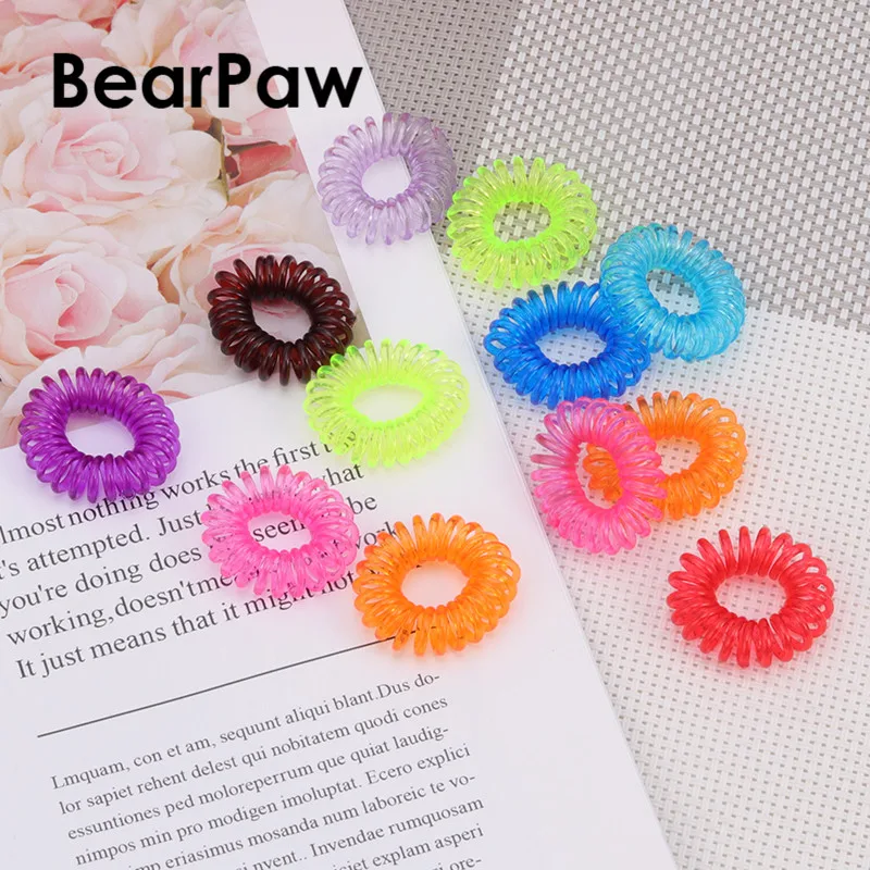 Модные Галстуки для волос BearPaw стильные аксессуары 15 шт. эластичные резинки