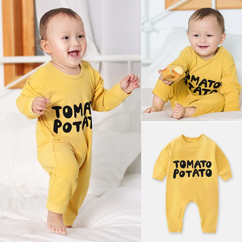 Детские комбинезоны для новорожденных комбинезон с длинными рукавами детская