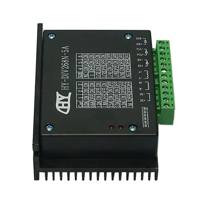 Драйвер шагового двигателя контроллер HY-DIV268N-5A TB6600 0 2-5A станок с ЧПУ доска |
