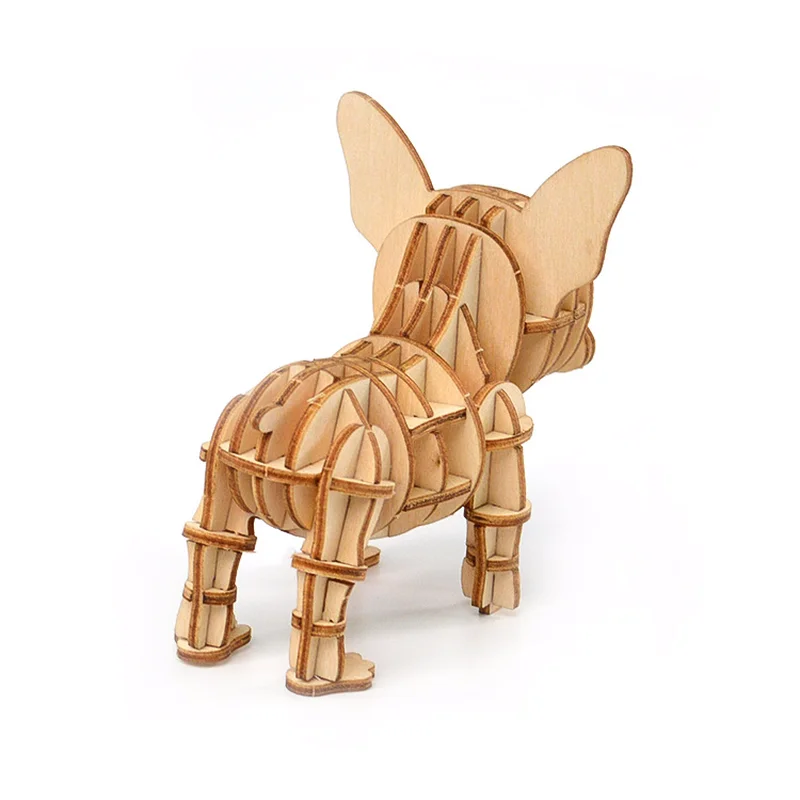 Деревянные игрушки 3d головоломки собранные Diy ручной работы детей