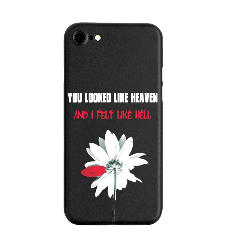 Вы были как небеса и я ощущал себя адский чехол для телефона iPhone 5S 6 6s 7 8 Plus X XR XS