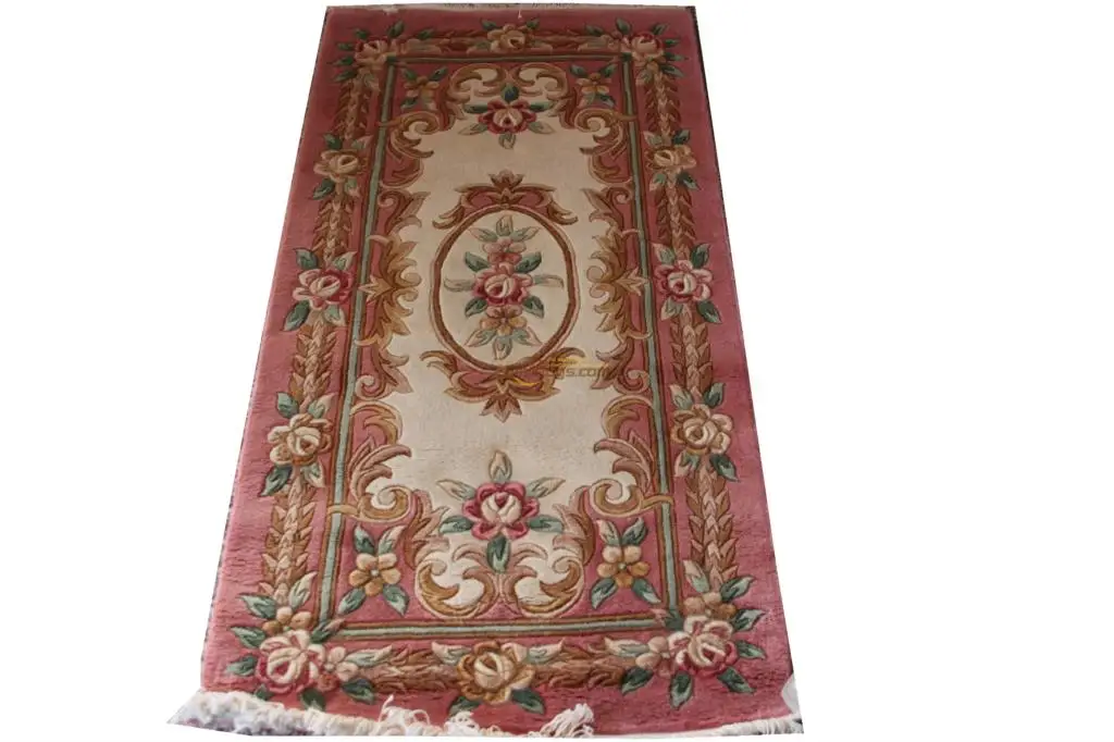 Толстый и плюшевый Европейский савонри ковер античный китайский ручной работы