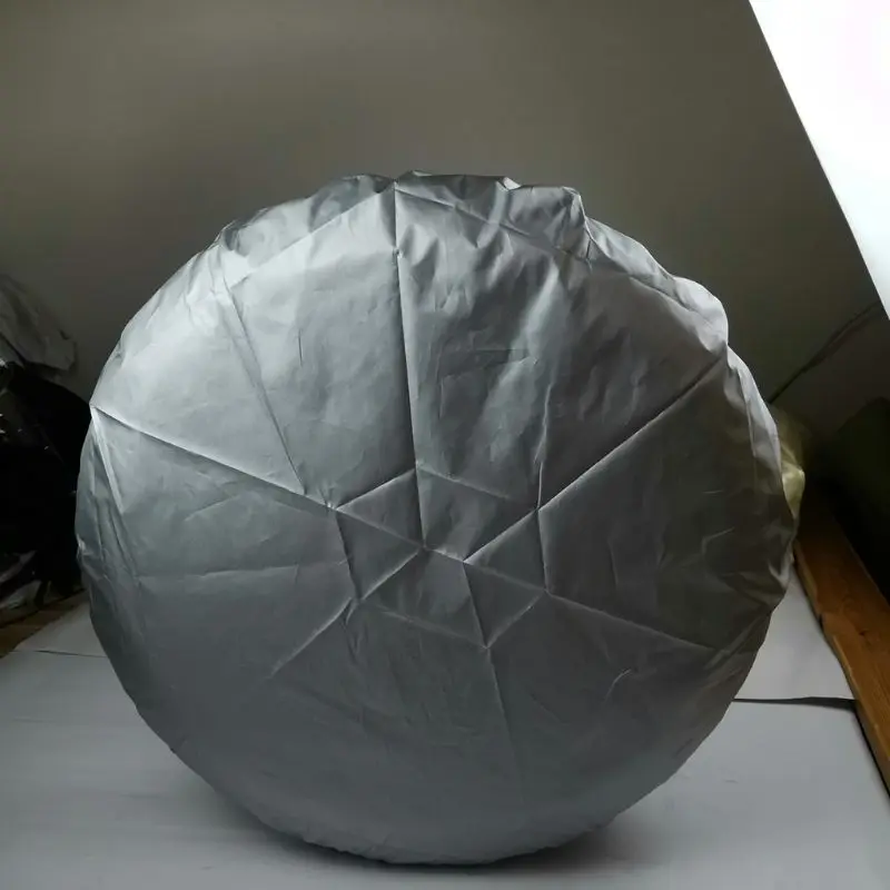 Новинка 2020 1 шт. чехол для шин автомобильная серебряная ткань запасная крышка