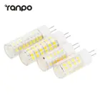 Мини G4 светодиодный лампы 5 Вт 6 Вт 7 Вт 9 Вт светодиодный COB лампы 33 светодиодный s 51 светодиодный s 75 светодиодный s лампа керамическая светодиодная светодиодный Лампа 220V люстра свет заменить 30 Вт 40 Вт галогеновая