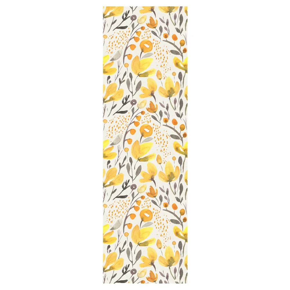 Желтые цветы шаблон декоративные обои самоклеящиеся фон Стикеры Наклейка на