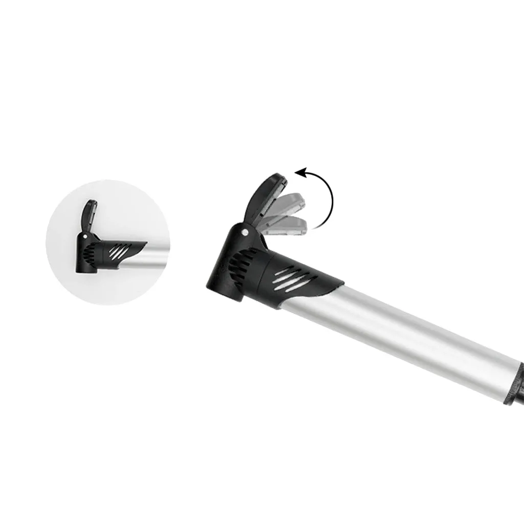 Мини портативный велосипедный насос амортизатор датчик давления в шинах