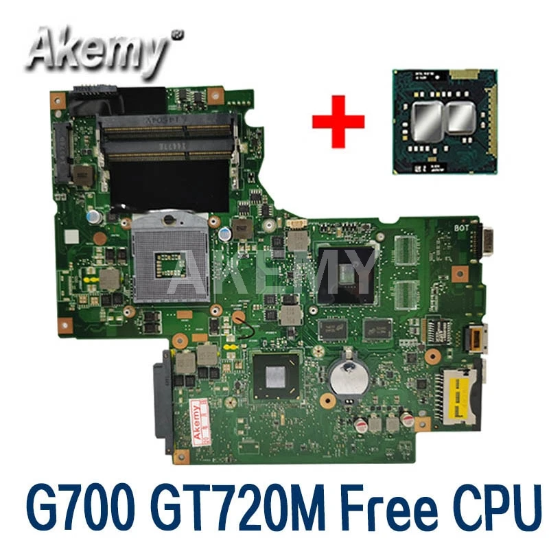 Akemy для G700 Mainboard Lenovo BAMB1 материнская плата ноутбука rev: 2 1 HM70 GT720M 100 Test OK Free