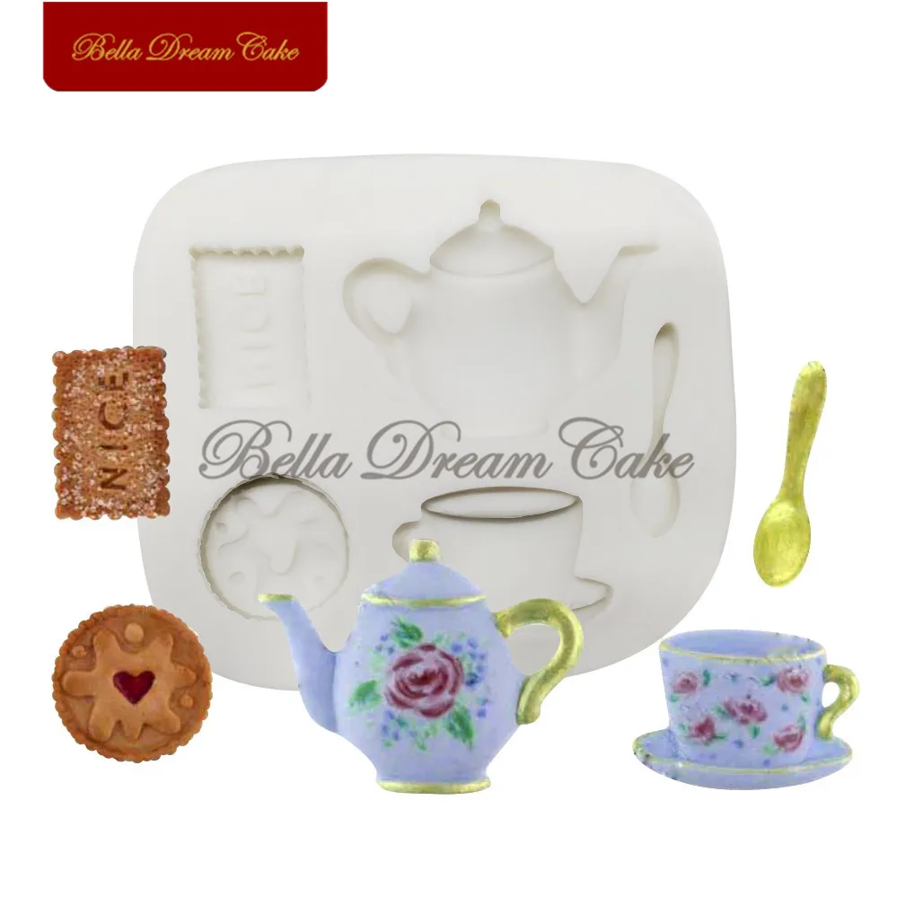 Cookies Silicone Mold Fondant Chocolate Gumpaste Cake Molds Cake Decorating Tools Diy Handmade Soap Mould Bakeware