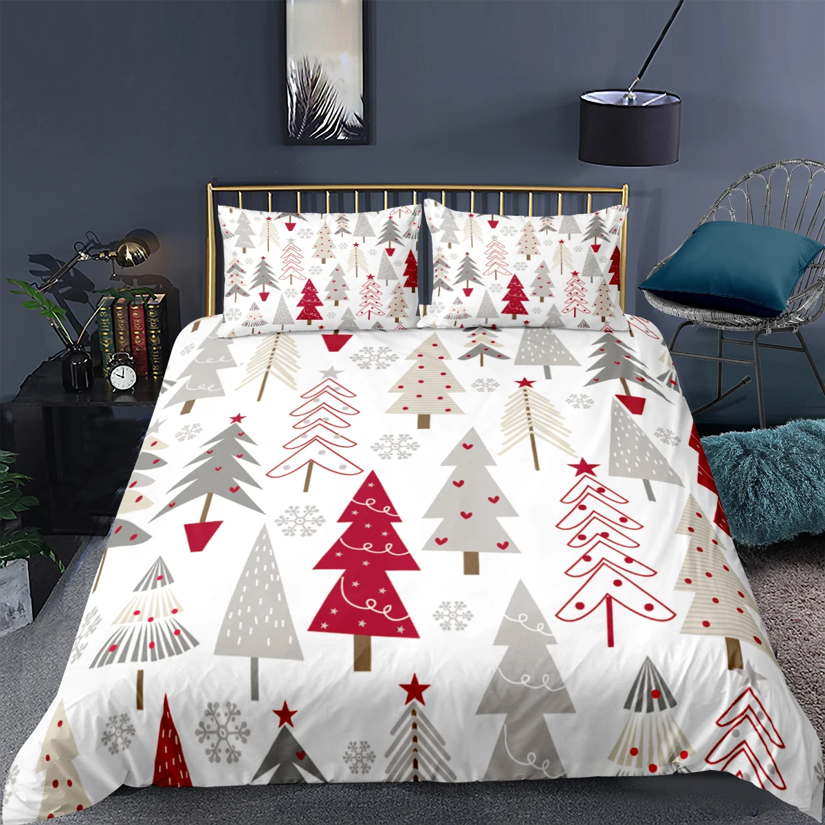 

3D Guitar Printing Bedding Set Adults Kids Music Notes duvet cover With 1/2 pillowcases Luxury Queen King Size Comforter Covers