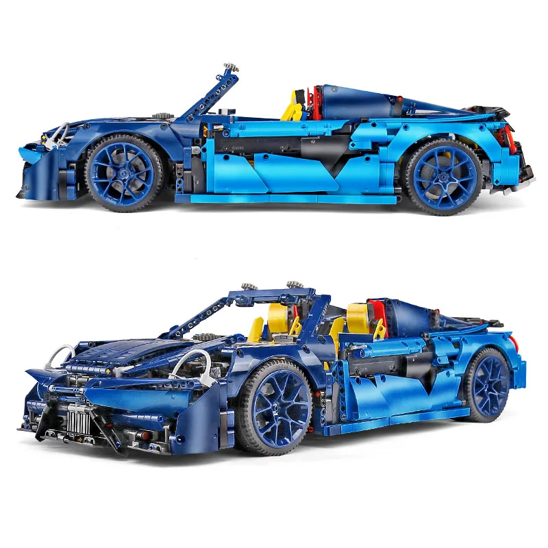 Высокотехнологичная модель автомобиля мини конструкторов в MOC 16029 570S 42083 B сборки