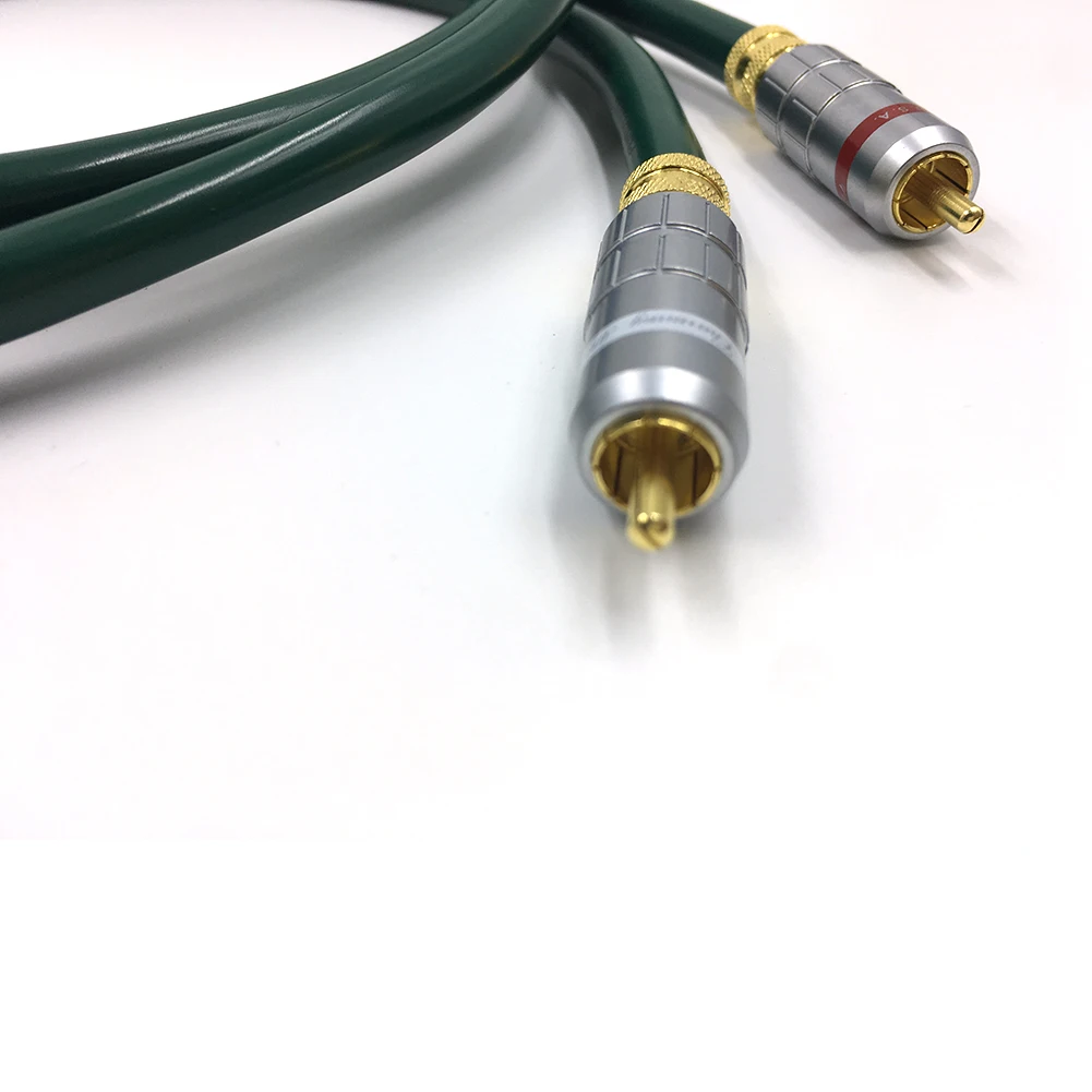 Hi Fi Furutech Alfa serie кабель RCA с разъемом OCC interconexion аудио усилитель DVD позолоченный