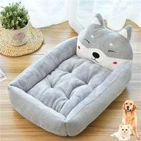 cute pet dog bed mats animal cartoon shaped for large dogs pet sofa kennels cat house dog pad teddy mats big blanket supplies