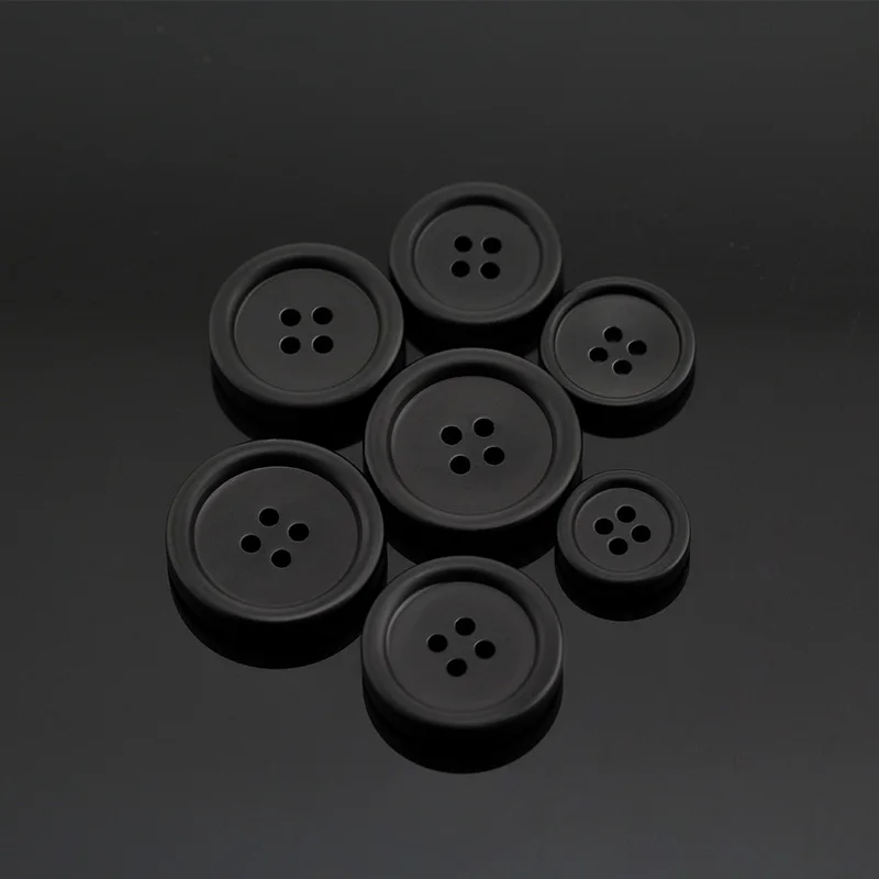 Пластиковые Швейные аксессуары для одежды 5 шт. круглые пуговицы с 4 отверстиями
