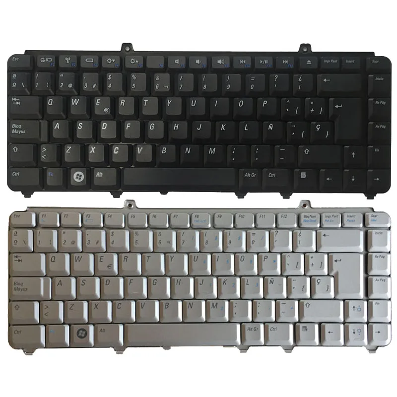 Новая испанская клавиатура для ноутбука Dell Inspiron 1420 1520 1521 1525 NK750 R1 5 B08 PP29L XPS M1530 M1330