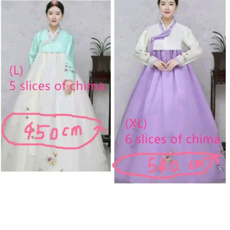 

Hanbok Dress Custom Made Korean Traditional Woman Hanbok Korean National Costume