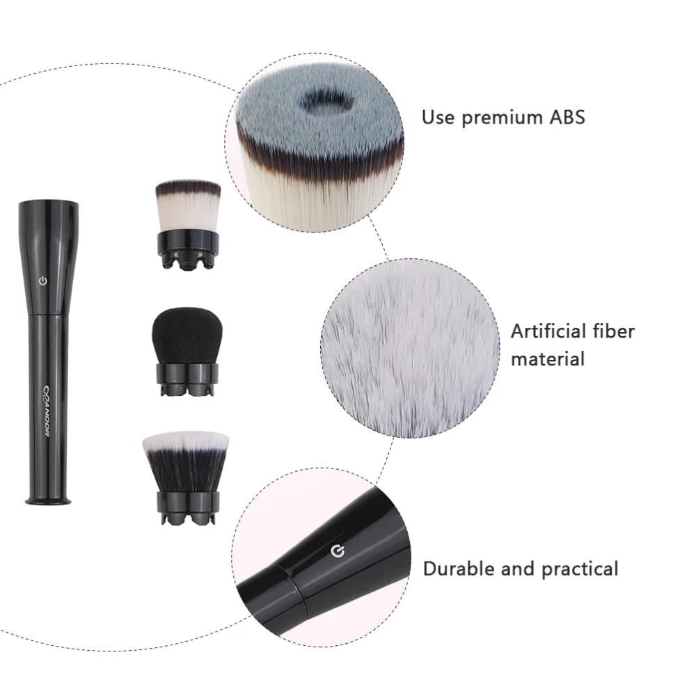 

1 Set Electric Face Cleaning Makeup Tool Multi-function 3-in-1 Cosmetic Tool