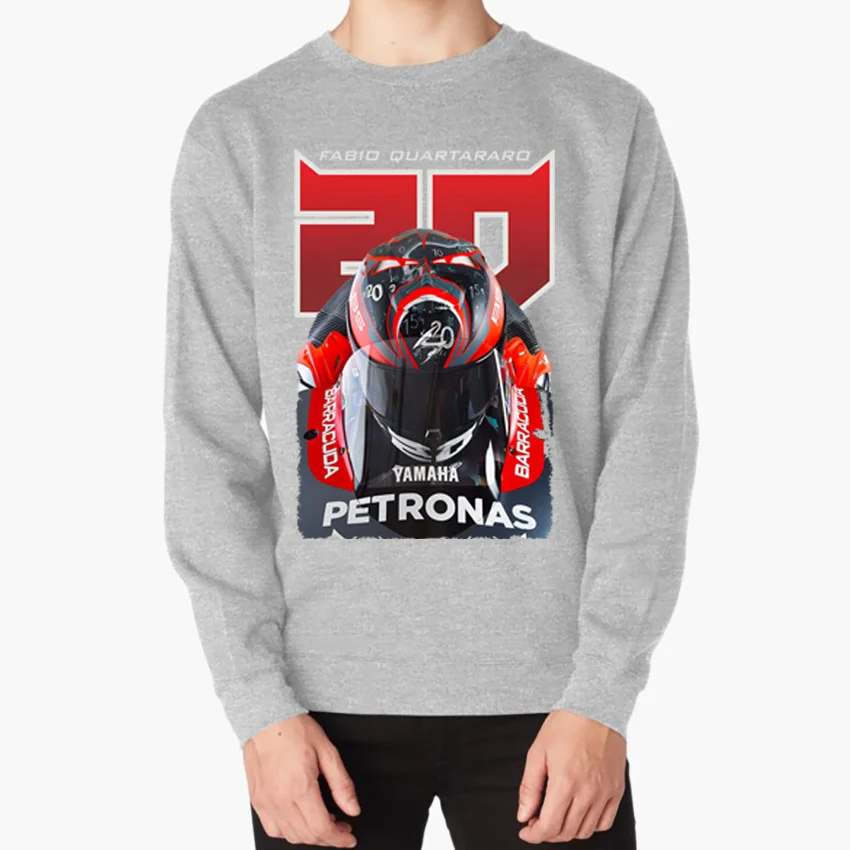 Футболка без названия fabio quartararo - Цвет: grey-sweatshirt