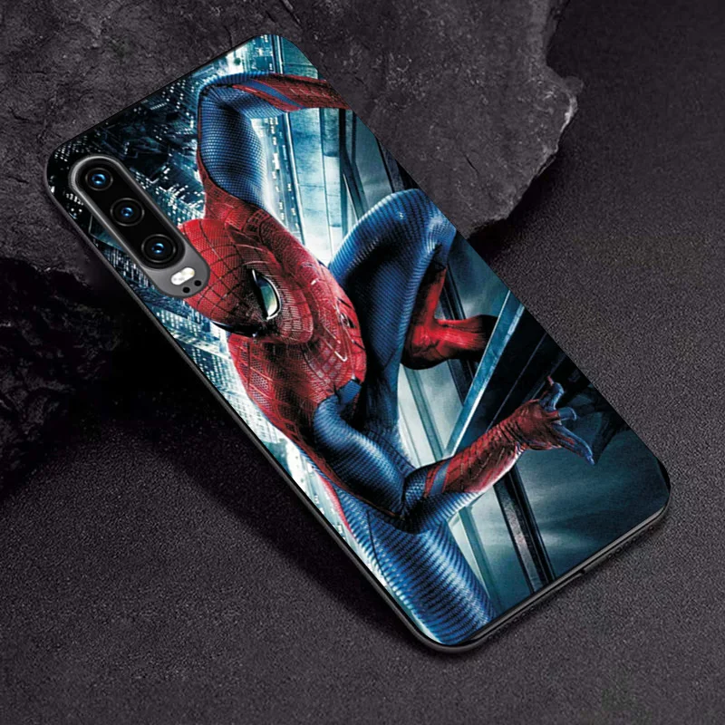 TPUBLK624 Чехол captain america для huawei P30 Lite P10 Lite, черный ТПУ для huawei P30 P20 Pro P8 P9 Lite, чехол для huawei P30 Pro, чехол - Цвет: TPUBLK624