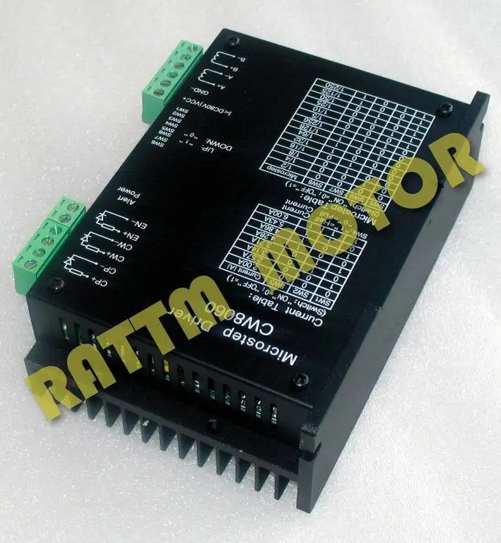 4 оси Nema34 ЧПУ комплект шагового двигателя 1230oz in 5A 8.5N.m & 6A 80VDC CW8060 водителя и 5