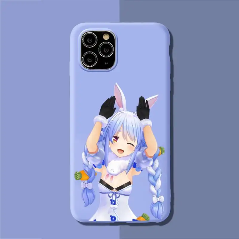 

Anime Usada Pekora Hololive Rabbit Phone Case for iphone 13 11 12 mini pro max 7 8 plus 6 6s x xs max xr coque