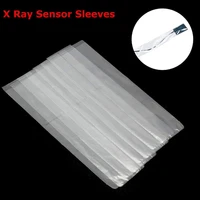500pcs dental disposable cover plastic sleeves protective film for digital x ray sensor