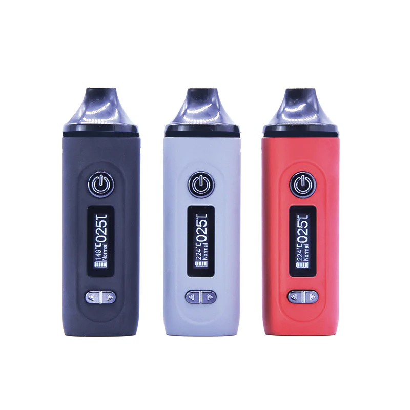 

New Arrival ANIX Gemini Vaporizer 2200mah Dry Herb Vaporizer Electronic Cigarette Kit With 0.91 inch OLED Screen Vapor Pen