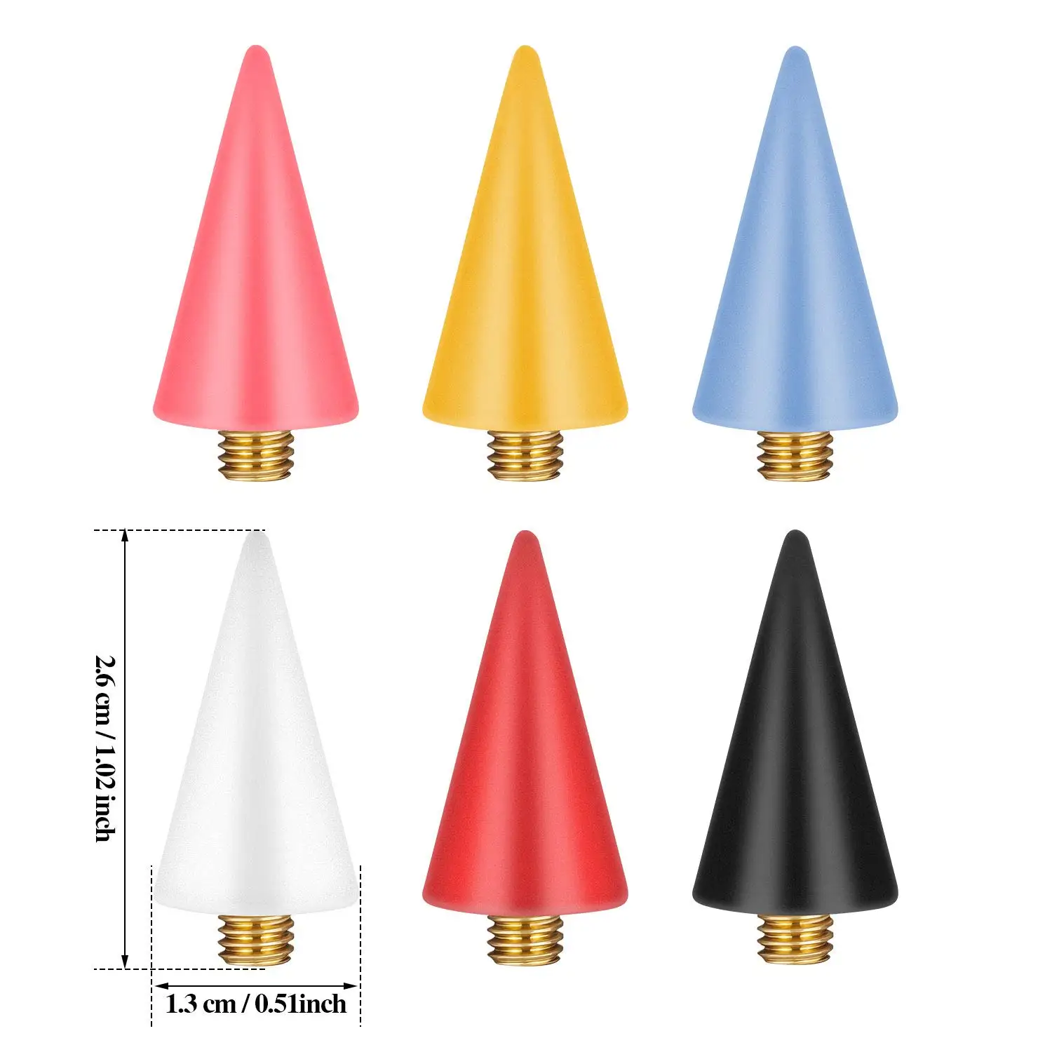 

12 Pcs Replaceable Nail Dotting Wax Pencil Head Beads Rhinestones Gems Picker Self-adhesive Nail Tips Picking Tool Dotting Pen