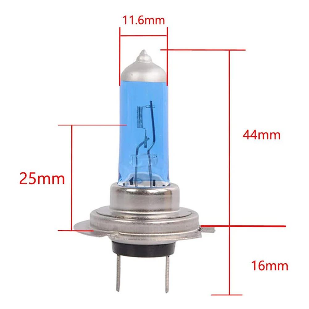 2 шт. автомобильный светильник H7 Авто галогенные лампы туман s 100W 12V Супер белый