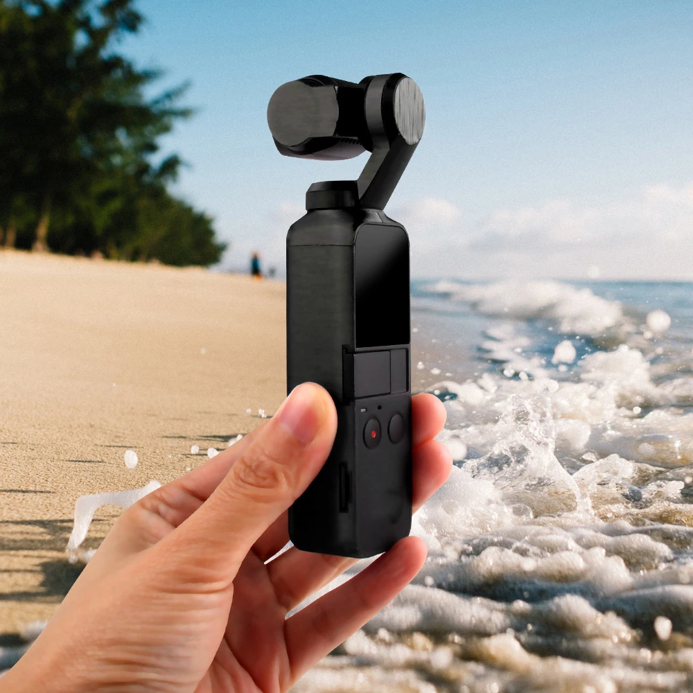 New Camera Sticker Skin Waterproof Metallic Color Anti-scratch DIY Brushed Texture PVC Solid Gimbal For DJI OSMO Pocket | Электроника