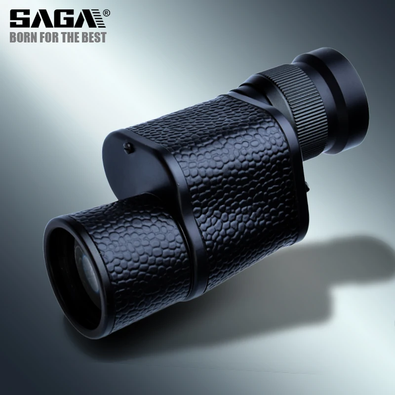 SAGA телескоп Монокуляр HD 8x30 низкий уровень света ночное видение Spyglass Зрительная