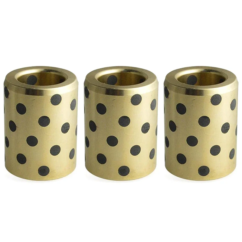 

Ball Bearing 10Pcs 8X15X24 Mm Linear Graphite Copper Set Bearing Bushing Oil Self-Lubricating Jdb Lm8Uu Lm8 8Mm