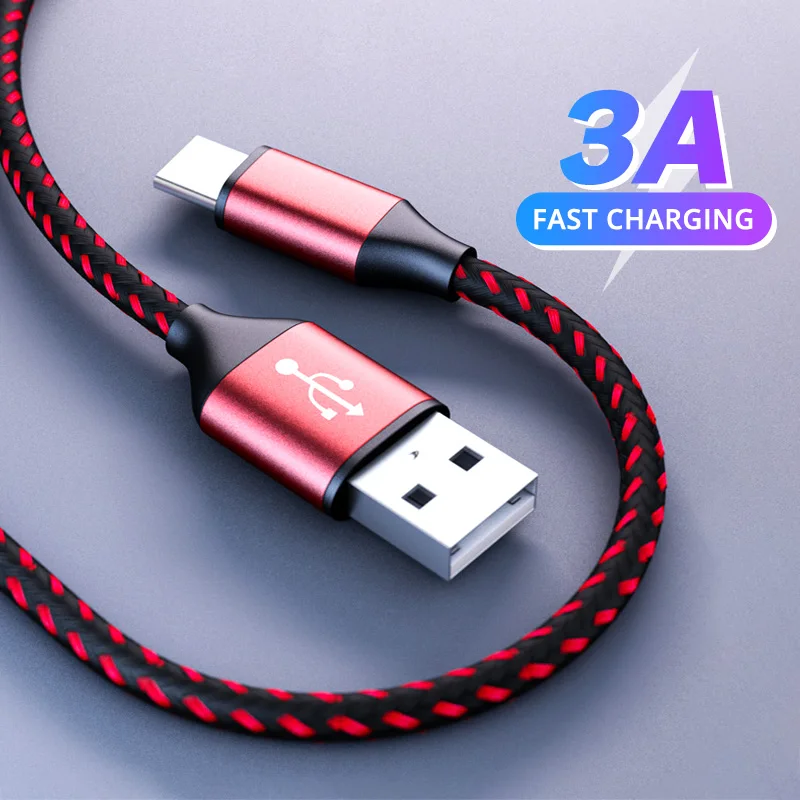 

FONKEN Micro USB Cable Fast Charging 3A USB C Cable For Samsung S10 S9 Xiaomi mi9 10 pro Android Phone Cable Cellphone Charge