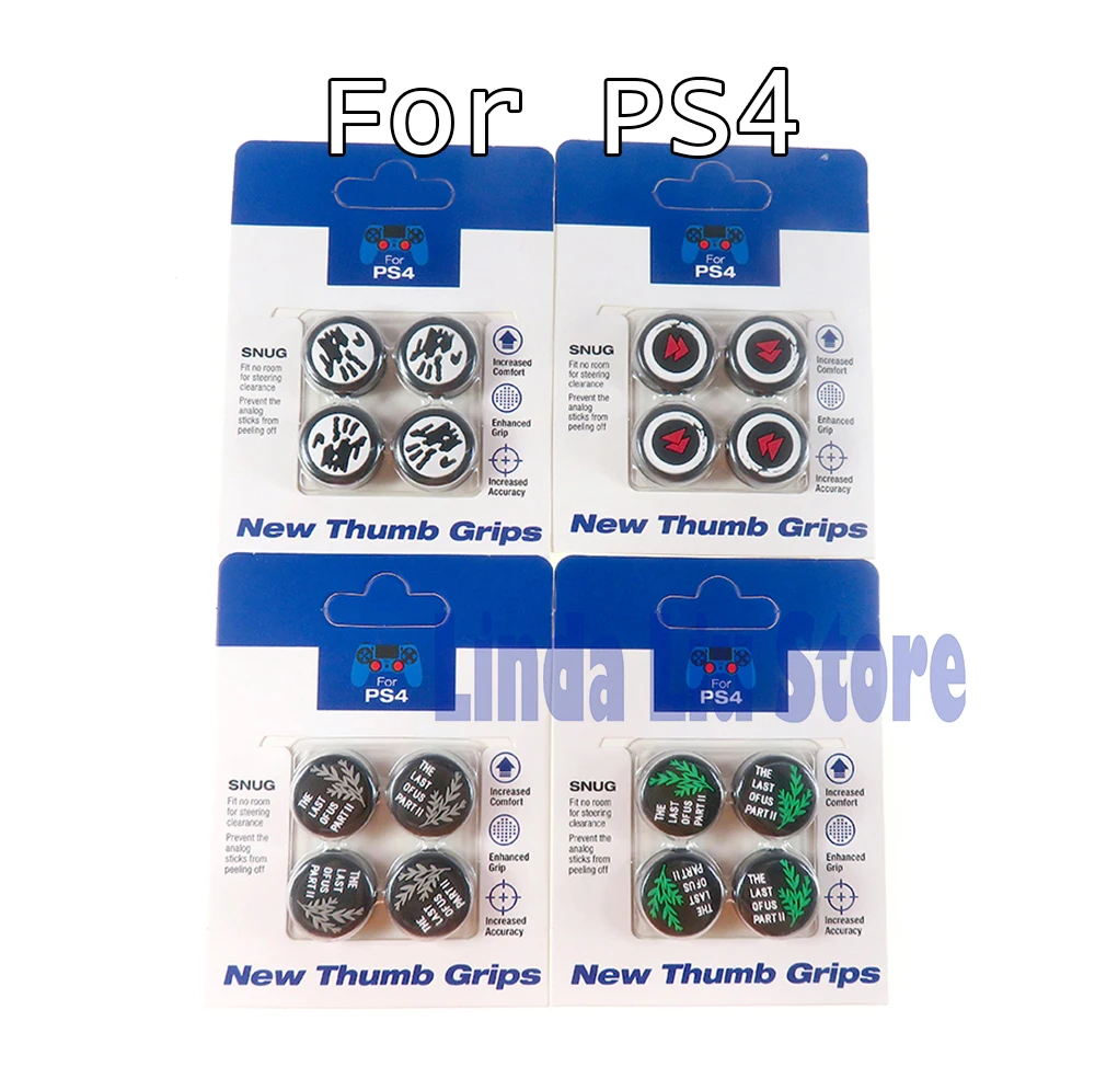 

50sets Replacement Joystick Cap Silicone Rubber For XBOX360 XBOXONE PS3 NS Pro Controller silicone Thumb Grips cap new pattern