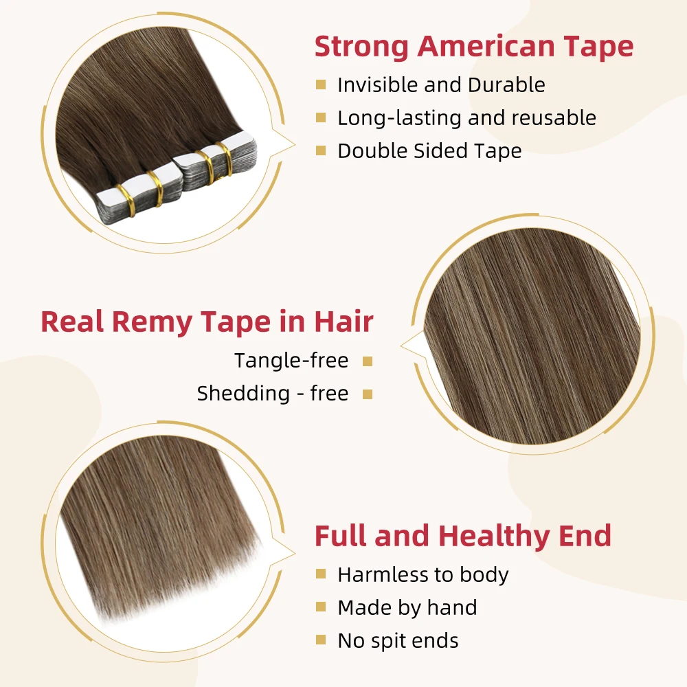 Moresoo лента для наращивания волос балаяж Омбре машина Реми настоящие человеческие