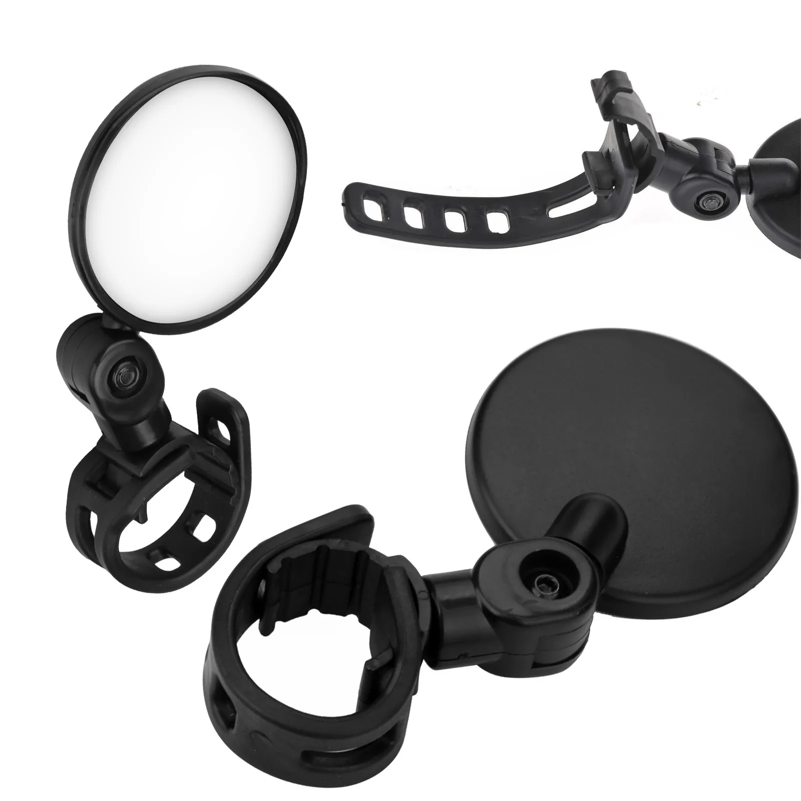 Зеркало заднее универсальное для горного велосипеда поворот на руль подходит
