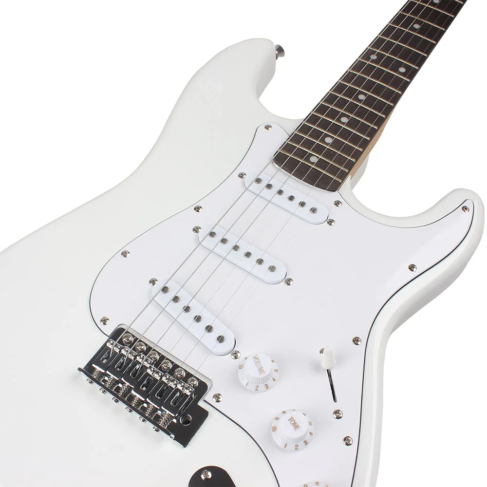 ST Electric Guitar 39 Inch 6 String 21 Frets Basswood Body Guitarra With Speaker Parts &amp Accessories |