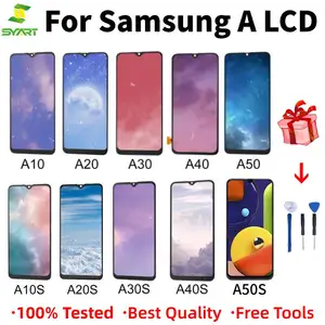 OLED-экран для Samsung Galaxy A10, A20, A30, A40, A50, A10S, A20S, A30S, A40S, A50S, ЖК-экран с сенсорным экраном, дигитайзер в сборе, ЖК-дисплей