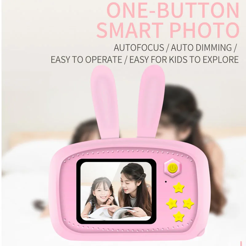 New Children Mini Camera Full HD 1080P Portable Digital Video Photo Camera 2 Inch Screen Display Children ForKid Game Study