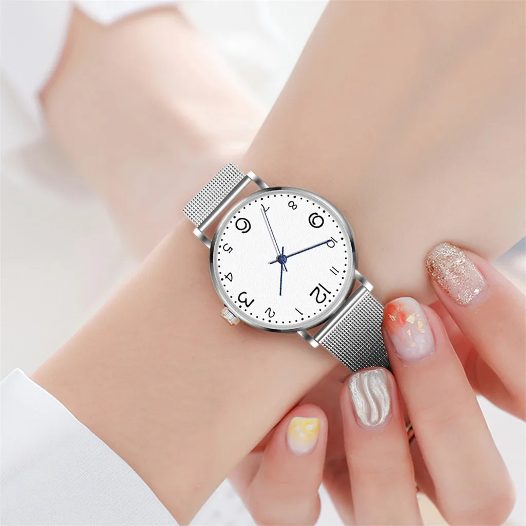

Women's Watch Top Brand Luxury Watch Woman's Bracelet Stainless Steel Delicate Dial Ladies Dress Clock Gift Relogio Feminino